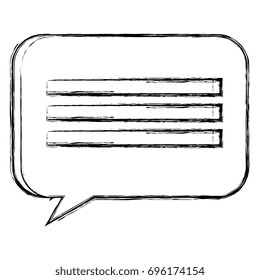 speech bubble message icon