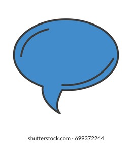 speech bubble message icon