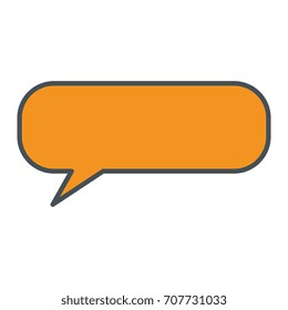 speech bubble message icon