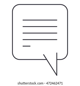 speech bubble message isolated icon vector illustration design
