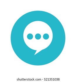 speech bubble message isolated icon vector illustration design