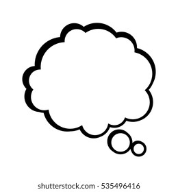 speech bubble message isolated icon