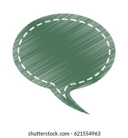 speech bubble message isolated icon