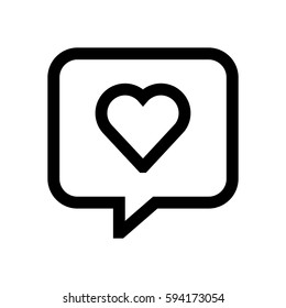 Speech bubble mini line, icon, background and graphic. The icon is black and white, linear  flat, vector, pixel perfect, minimal, suitable for web and print. 
