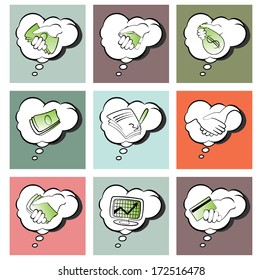 Speech Bubble money
