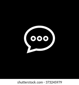Speech Bubble Multimedia Thin Line Single Icon