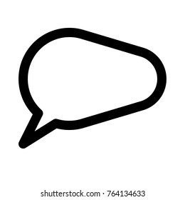 speech bubble notification