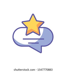 speech bubble on white background vector illustration design