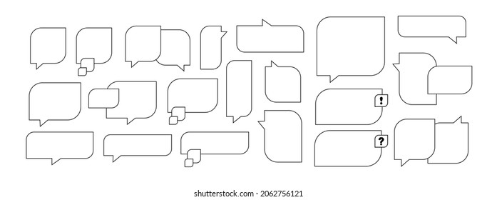 speech bubble on white background