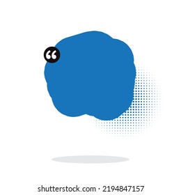 speech bubble on a white background, vector speaking or chat talk box , icon balloon text or communication, speak cloud for cartoon and comic, message dialog