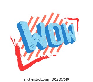 Speech Bubble, paint design vector illustration on white background