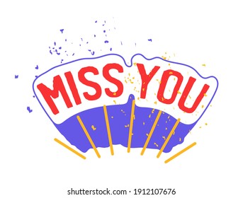 Speech Bubble, paint design vector illustration on white background