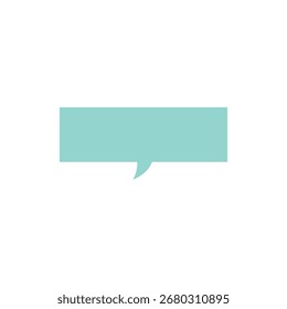 speech bubble pastel color element