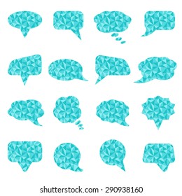 speech bubble polygon