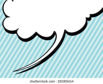 Speech Bubble Pop Art