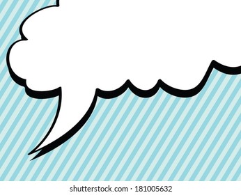 Speech Bubble Pop Art