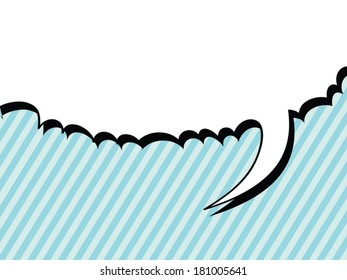 Speech Bubble Pop Art