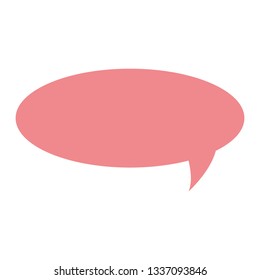 speech bubble pop art style
