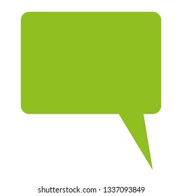speech bubble pop art style