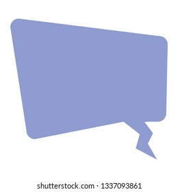 speech bubble pop art style