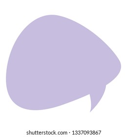 speech bubble pop art style