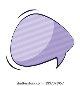 speech bubble pop art style