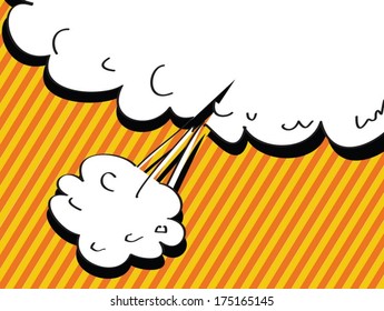 Speech Bubble  Pop Art Style