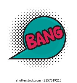 estilo de arte pop de burbuja de voz