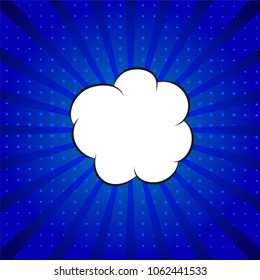 Speech bubble pop art,comic book background vector illustration.