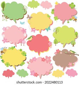 Speech bubble POP
Spring design