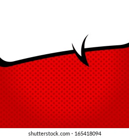 Speech Bubble Pop-Art Style