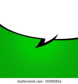 Speech Bubble Pop-Art Style 