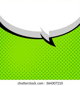 Speech Bubble Pop-Art Style 4