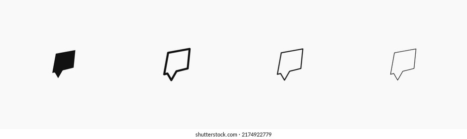 Speech bubble for quote and discussion