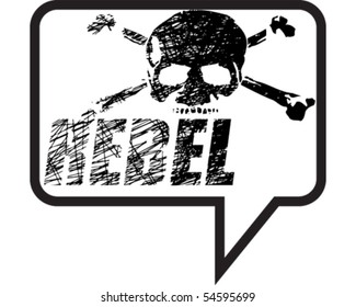 Speech Bubble rebel