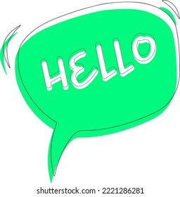 Speech bubble set line icons. Speech bubble vector line pictogram. Comic dialog clouds. 