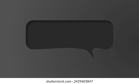 speech bubble shape with white background. space for text. abstract blank area for rill text of font. isolate background.
