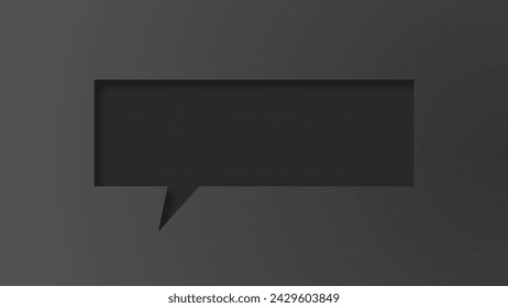 speech bubble shape with white background. space for text. abstract blank area for rill text of font. isolate background.
