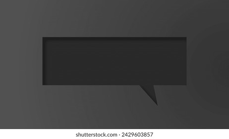 speech bubble shape with white background. space for text. abstract blank area for rill text of font. isolate background.
