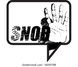 Speech Bubble snob