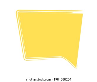 Speech bubble. Speak bubble text, chatting box.