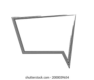 Speech bubble. Speak bubble text, chatting box.