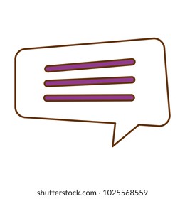 speech bubble sticker icon