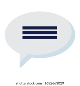 speech bubble symbol isolated icon vector illustration design