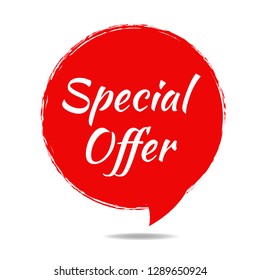 Speech Bubble Tag Isolated Transparent Background, Vector Illustration