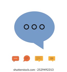 Speech Bubble Text Box Collection – Ideal for Messaging and Quotes. Features Editable Designs for Dialogue, Social Media, and Communication. Variety of Shapes for Creative Use.