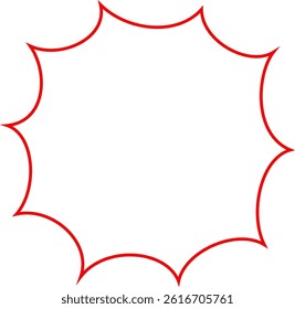 A speech bubble that can be used to express surprise or emphasis