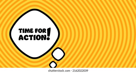 Speech bubble with times for action text. Boom retro comic style. Pop art style. Vector line icon for Business and Advertising