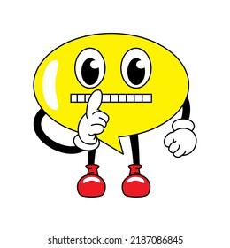 speech bubble traditional cartoon icon