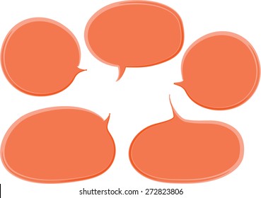 speech bubble vector